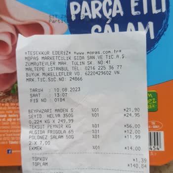 Mopaş Hipermarket Son Kullanma Tarihi 13 Gün Geçmiş Salam