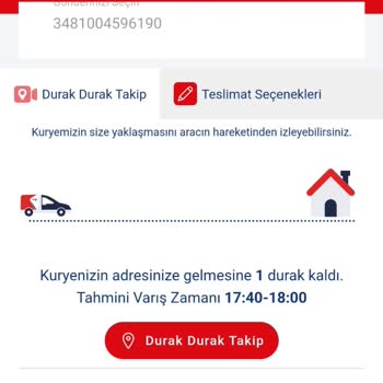 Aras Kargo Teslimat Sorunu Hk.