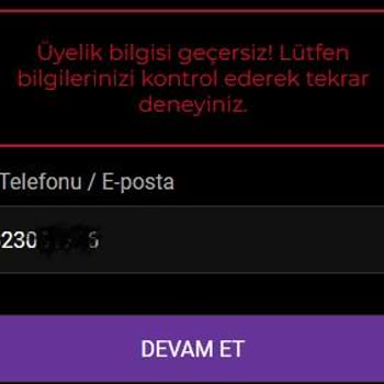 Digiturk - Bein Connect Geçersiz Üyelik Sorunu.!