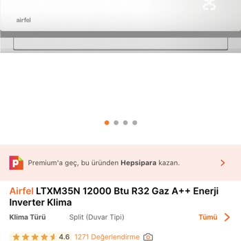 Makroreyon.com Airfel Klima Fiyatında Yaşanan Değişiklik Ve Zararımın Karşılanması