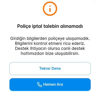 Sigortam Net Poliçe İptal Etmiyor?!