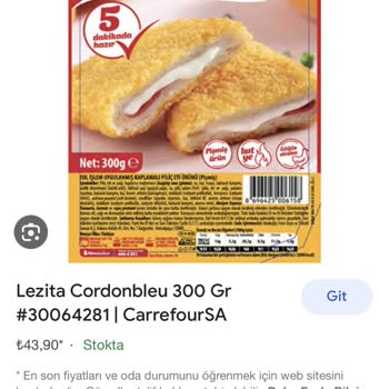 Lezita Alakasız Cordon Blue