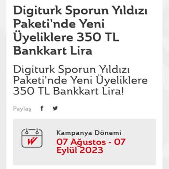 Digiturk Ziraat Bankkart Üyelik Kampanyası Uygulanmıyor