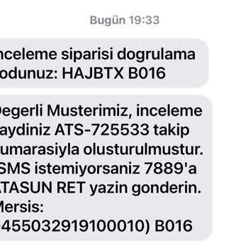 Atasun Çerkezköy Şubesi Gözlük Deneyimi