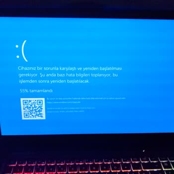 Monster Notebook Sürekli Mavi Ekran