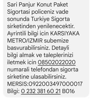 VakıfBank Zorla Yapılan Sarı Panjur Konut Paket Sigortası