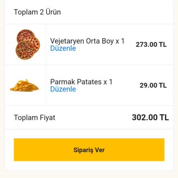 Terra Pizza Farklı Fiyat Ve Zorunlu Pahalı Ürün Seçtirme