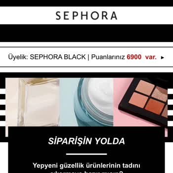 Sephora Kart Puan Silinmesi