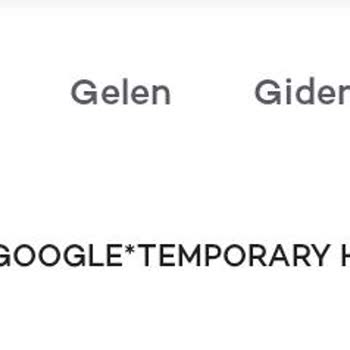 YDS Google Temporary Hakkında Şikayetçiyim