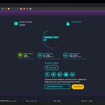 Comnet İndirme Hızımı Akşamları 1 Mbps'e Düşürüyor