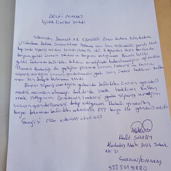 Trendyol Sipariş Verdiğim Ürünle Gönderilen Ürün Farklı