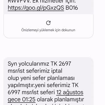 Turk Hava Yolları Mağduriyeti