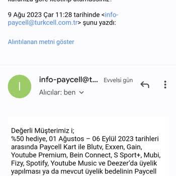 Paycell Kendi Yazdığını Kendi Yalanlıyor