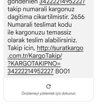 Sürat Kargo Ürünümü Teslim Etmiyorlar