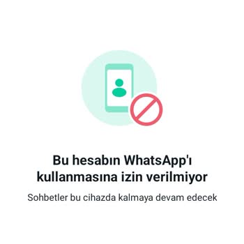 WhatsApp'tan Yasaklandı Açılmıyor