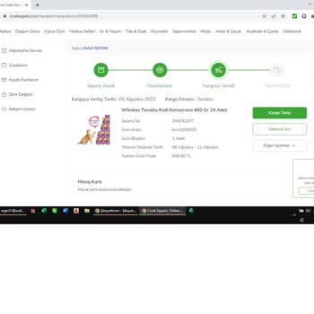 ÇiçekSepeti Site'den Üyelikten Ayrılamama