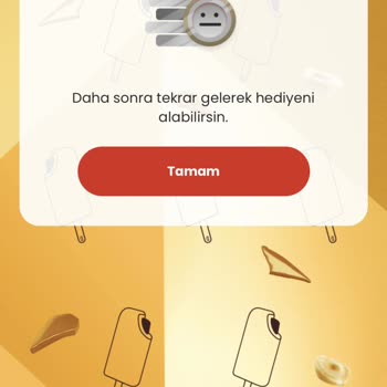 Algida İle Kazan Promosyon Şifresi Kod Giriş Limiti Hatası