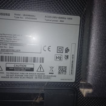 Samsung TV Kalitesiz Olusu