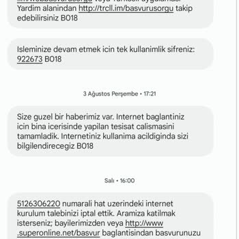 Superonline Kurulum Etiket Sorumsuzluğu
