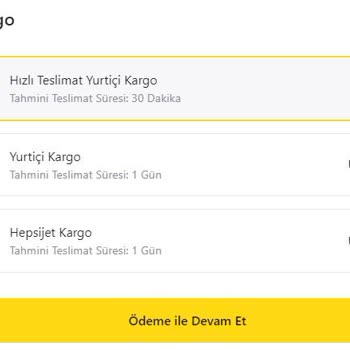 Patiburda.com Tüketiciyi Yanıltmaya Yönelik Ekstra Kargo Ücreti Alınması