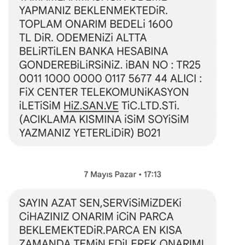Fix Center'ın Sahibi Şeffaf Olması Gerekir.