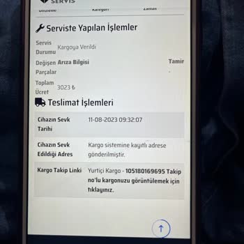ByFix Servis Param Alındı Ürünüm Yapılmadı Çözüm Sağlanmadı