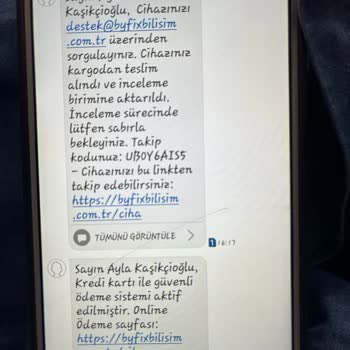 ByFix Servis Param Alındı Ürünüm Yapılmadı Çözüm Sağlanmadı