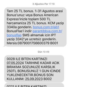 Garanti BBVA Kart Aidat Ücreti