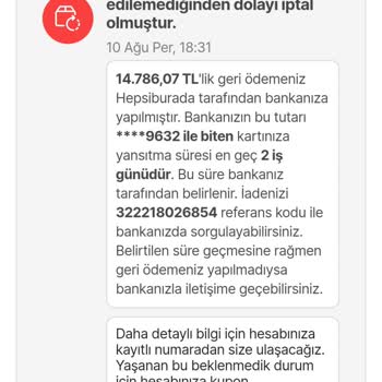 Karcher Ve Hepsiburada Siparişimi Zamlı Satmak İçin İptal Ettiler