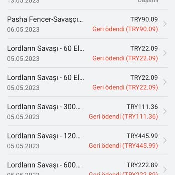 Huawei AppGallery Geri Ödemem Onaylandı Paramı Vermiyorlar