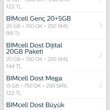 Bimcell Paket Fiyatları Uyumsuzluğu
