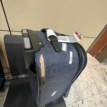 Türk Hava Yolları Bagajımı Parçaladı