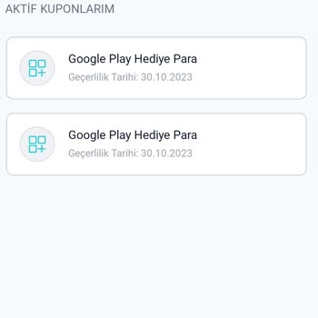 Paycell Play Store Kodları Gelmiyor