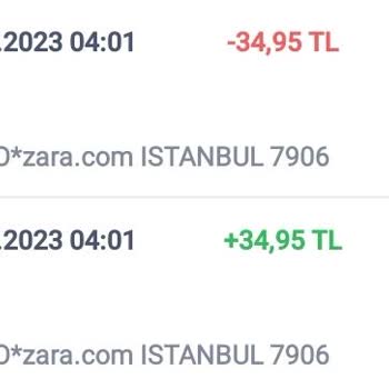 Zara Kargo Ücret İade Zaafı