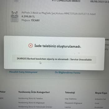 Epttavm Sıfır Ürün Yerine Kullanılmış Ürün Airpods 3. Nesil Kulaklık