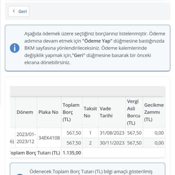 Gelir İdaresi Başkanlığı MTV Ödediğim Halde Ödenmemiş Gözüküyor