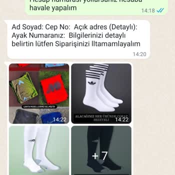 Elegan Krampon (Instagram: elegan.sportt) Ürün Ücreti Yollandı Ama Ürün Gelmedi