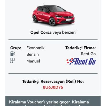 Rent Go Findeks Sebep Göstererek Aracı Kiralamadı