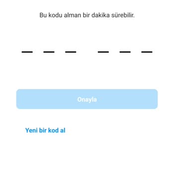Instagram'dan Kod Göndermiyor