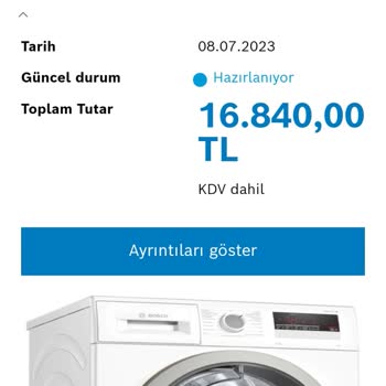 Bosch Home Kurutma Makinesi