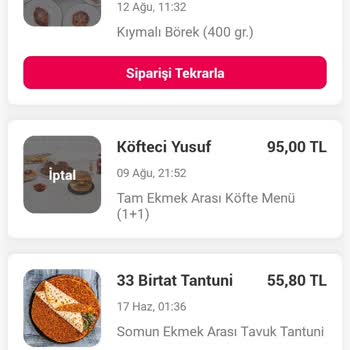 Yemeksepeti İlgisizlik ve Para İadesi Geçmemesi