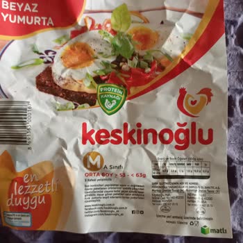 Keskinoğlu Yumurtaların Bozuk Görünmesi