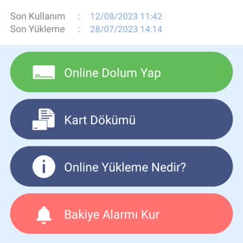 Erzurum Büyükşehir Belediyesi Erzurum Kart Uygulaması Online Yükleme