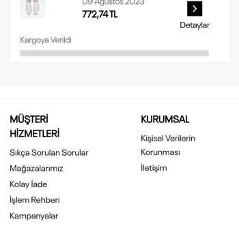 Reebok Sattıkları Model İle Gelen Model Aynı Değil