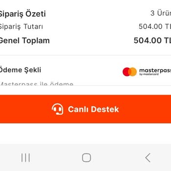 Migros Yemek İndiriminin Uygulanmaması, Geri Dönüş Yapılmaması