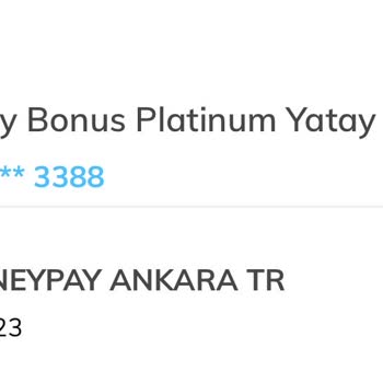 MoneyPay Uygulamasından MoneyPay Sanal Karta Yüklenmeyen Bakiye