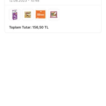 Migros Sanal&hızlı Market Uygulamasının Her Zaman Yaptığı İptal İşlemi