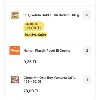 Migros Sanal&hızlı Market Uygulamasının Her Zaman Yaptığı İptal İşlemi