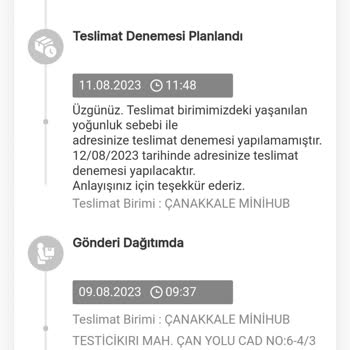 Dağıtıma Çıkarılmadan İade Eden Kargo Şirketi MNG