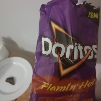 Doritos Paketinden Tamamen Köz Halde Cips Çıktı